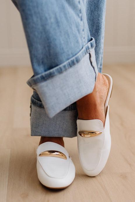 Abigail Vegan Leather Slides