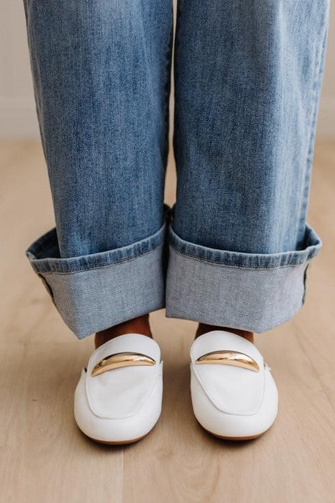 Abigail Vegan Leather Slides