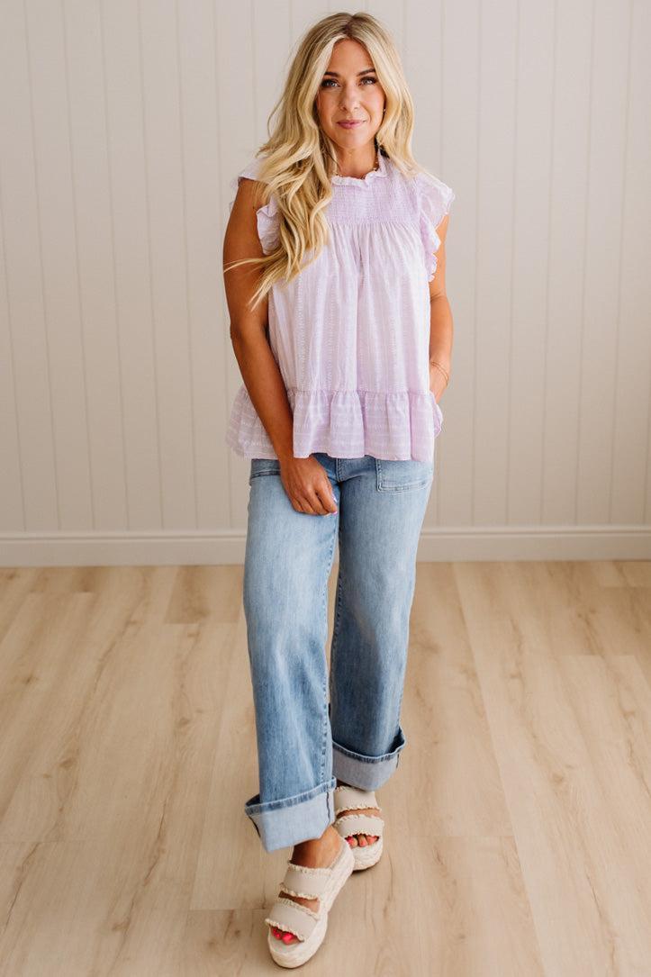 Alice Ruffled Babydoll Top