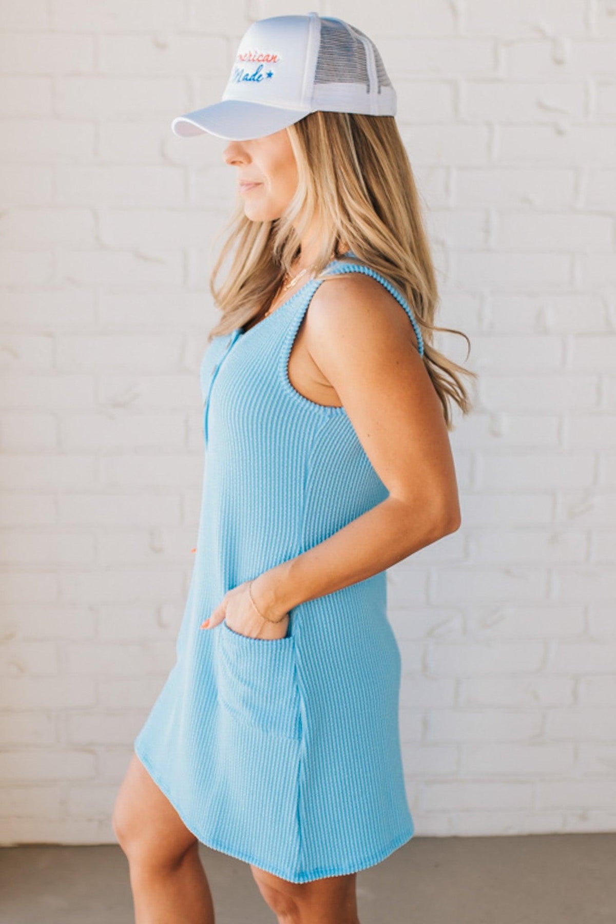 All Clear Corded Shift Dress