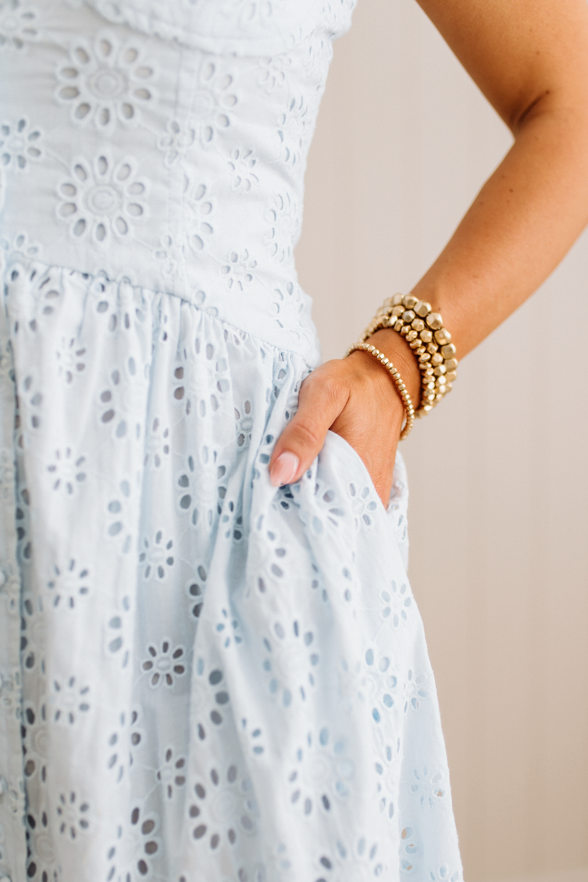 Amelia Eyelet Maxi
