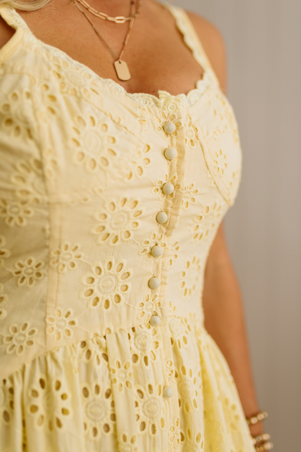 Amelia Eyelet Maxi