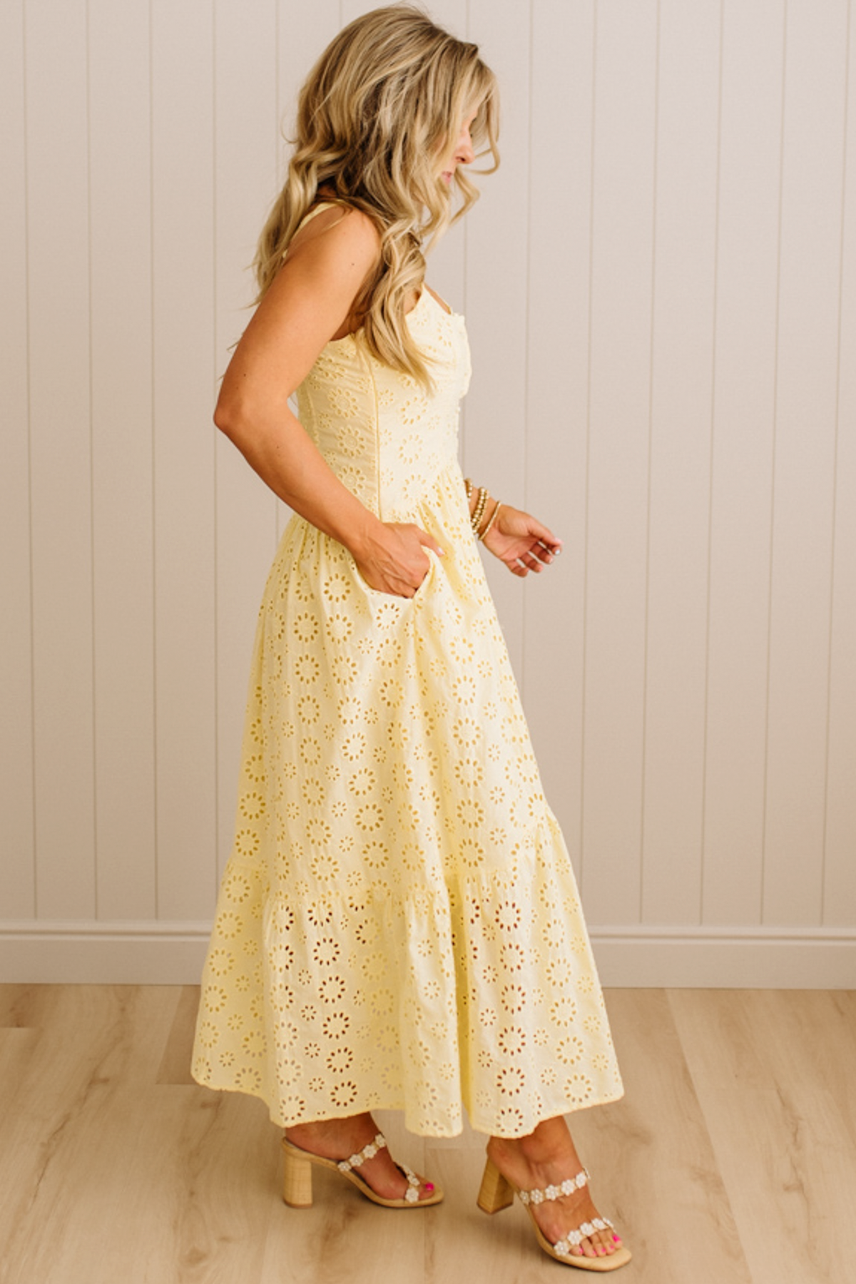 Amelia Eyelet Maxi