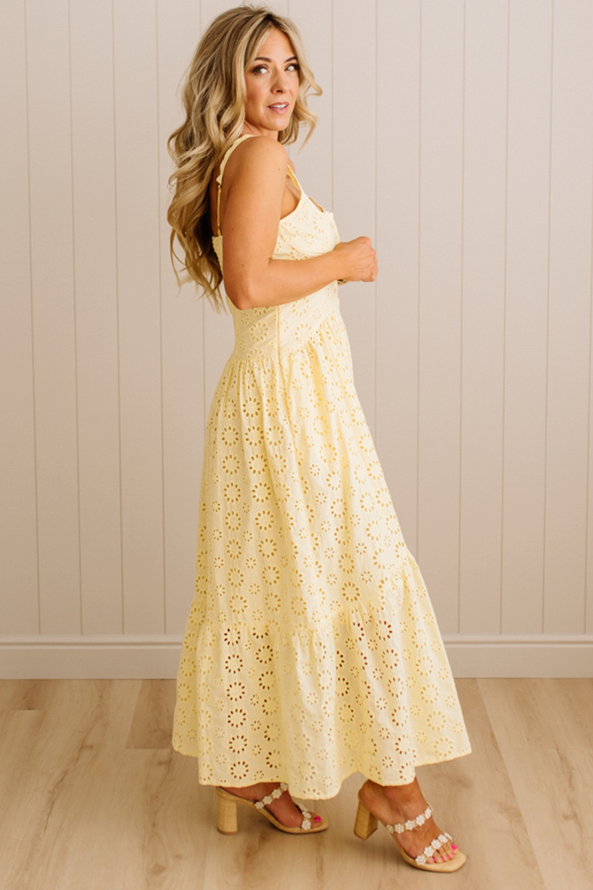 Amelia Eyelet Maxi