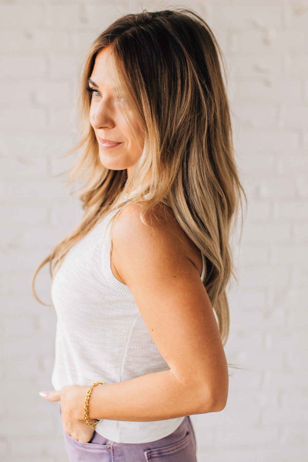 April Haze Sweater Tank