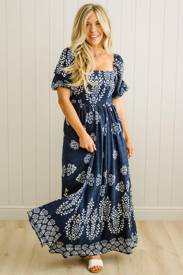 Audre Medallion Maxi
