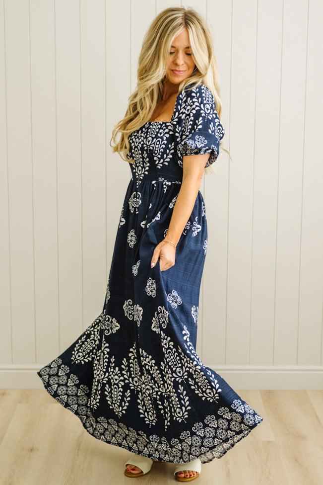 Audre Medallion Maxi