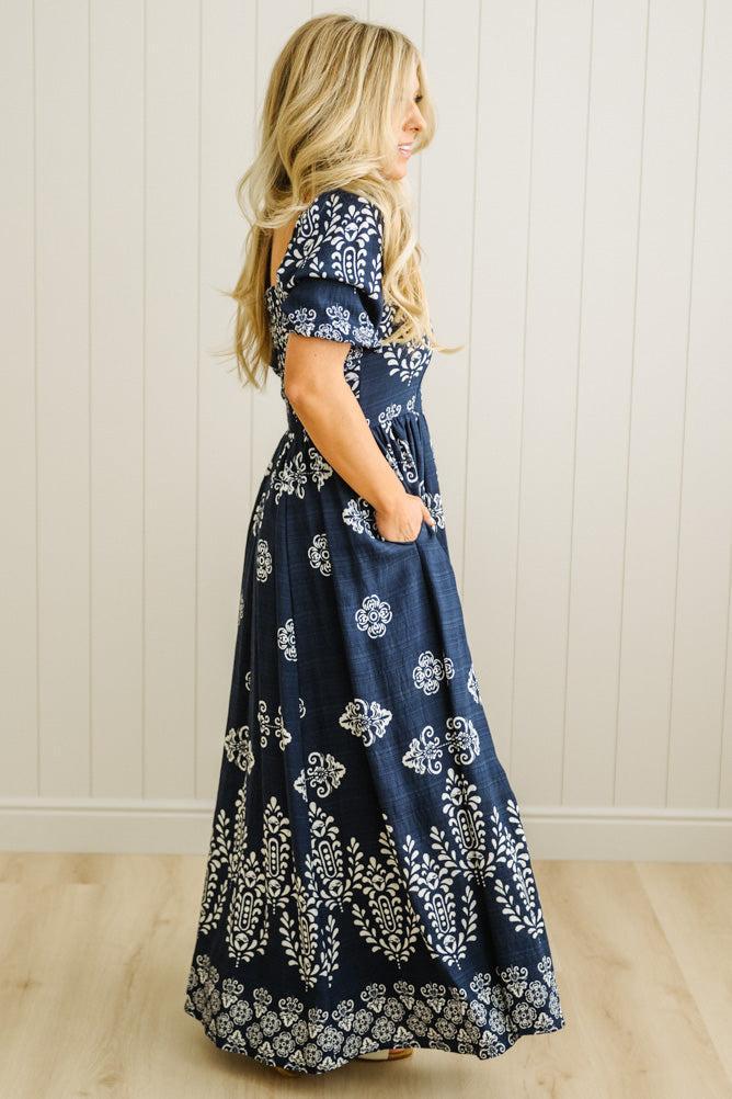 Audre Medallion Maxi
