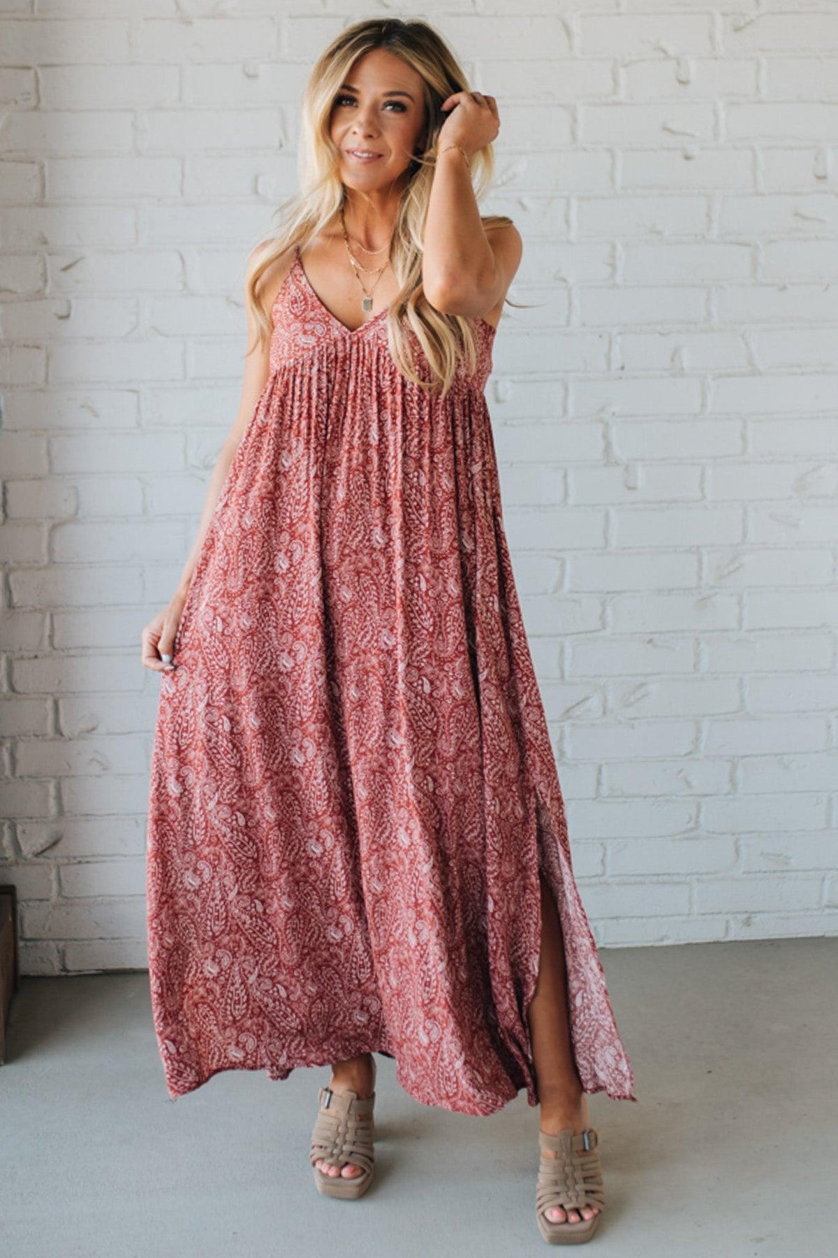 Bandana Maxi Dress