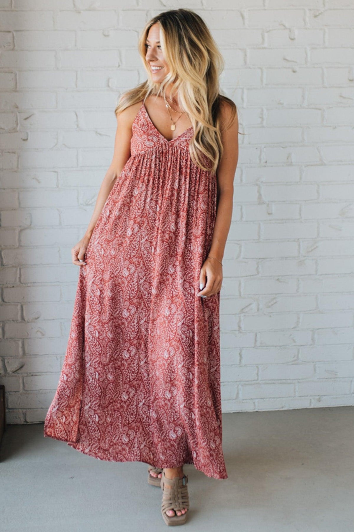 Bandana Maxi Dress
