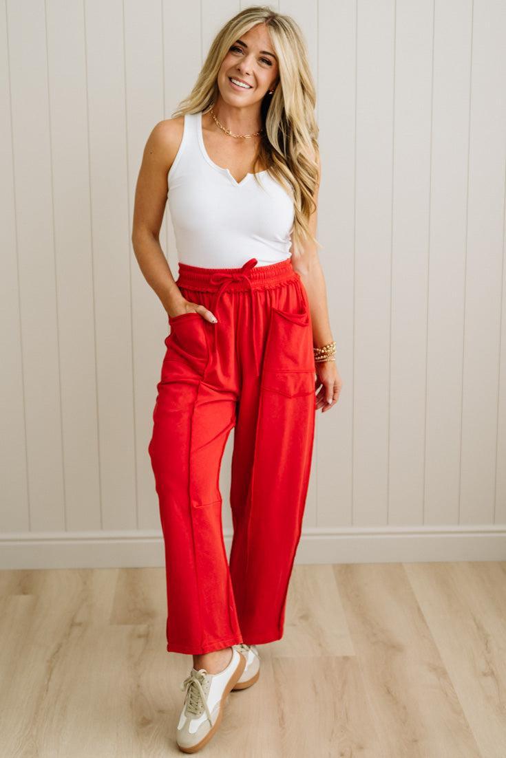 Barrel Fit French Terry Joggers