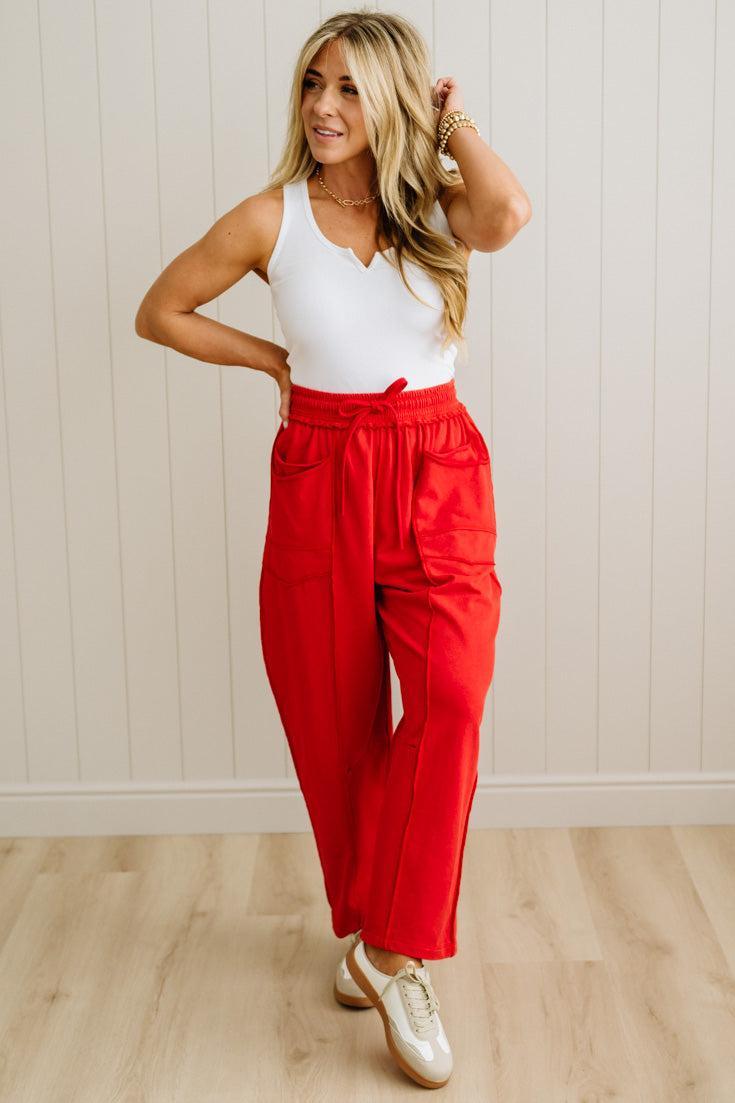 Barrel Fit French Terry Joggers