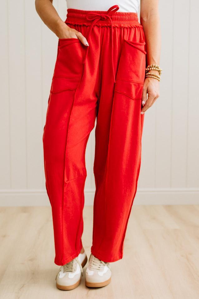 Barrel Fit French Terry Joggers