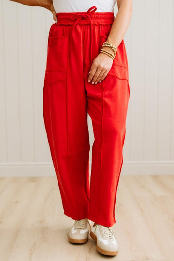 Barrel Fit French Terry Joggers