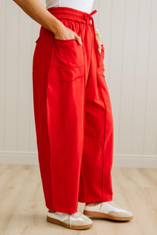 Barrel Fit French Terry Joggers