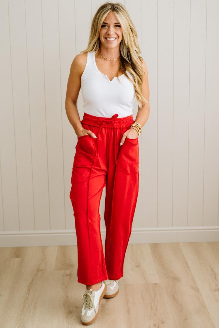 Barrel Fit French Terry Joggers
