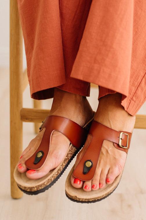 Benni Vegan Leather Sandals