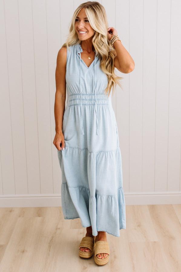 Briar Tencel Midi Dress