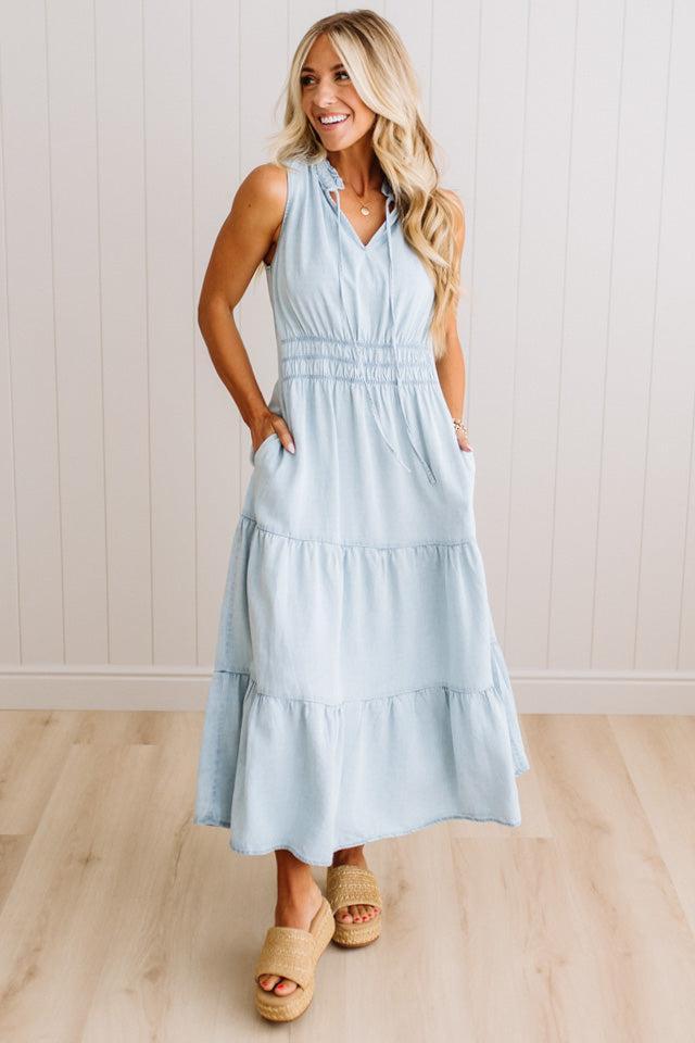 Briar Tencel Midi Dress
