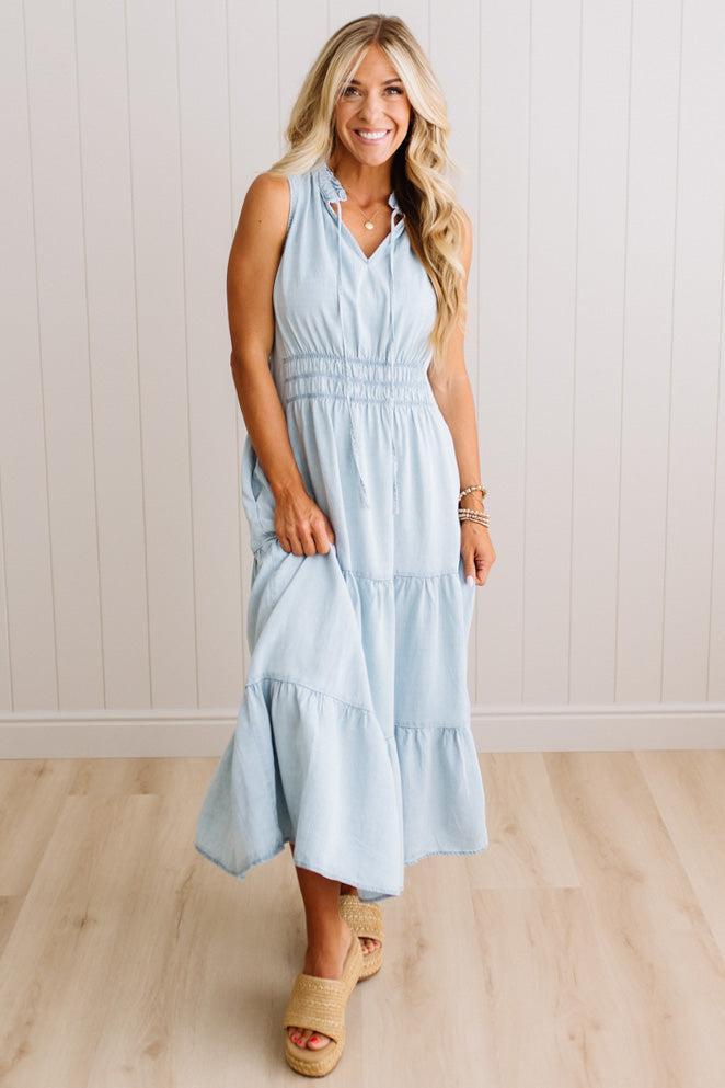 Briar Tencel Midi Dress