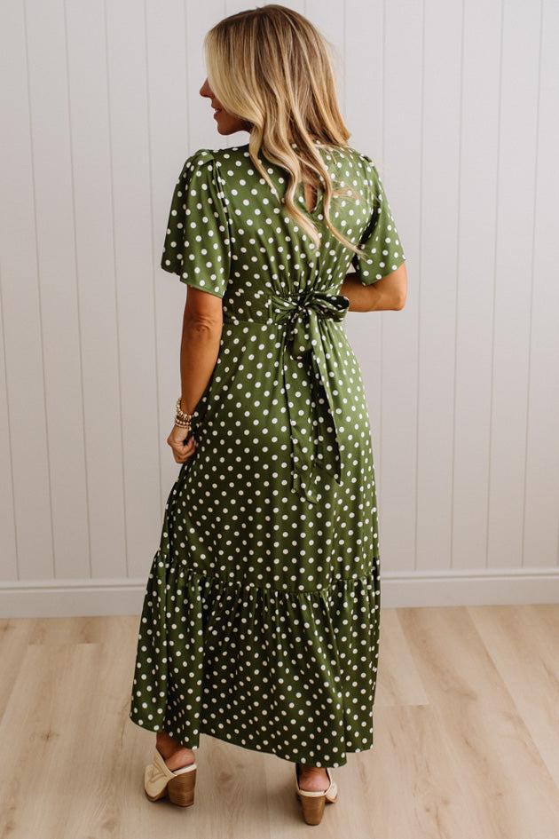 Bridget Polka Dot Maxi Dress