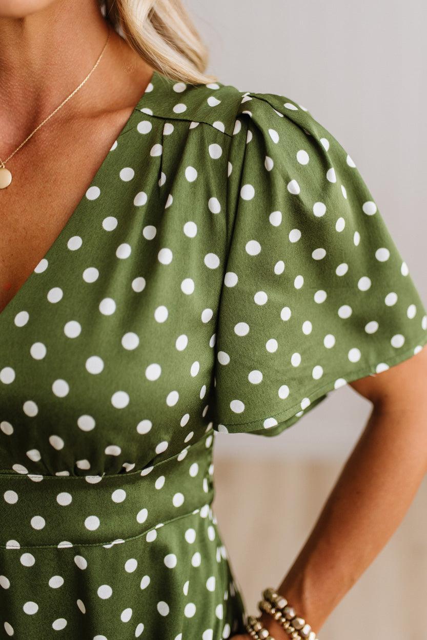 Bridget Polka Dot Maxi Dress