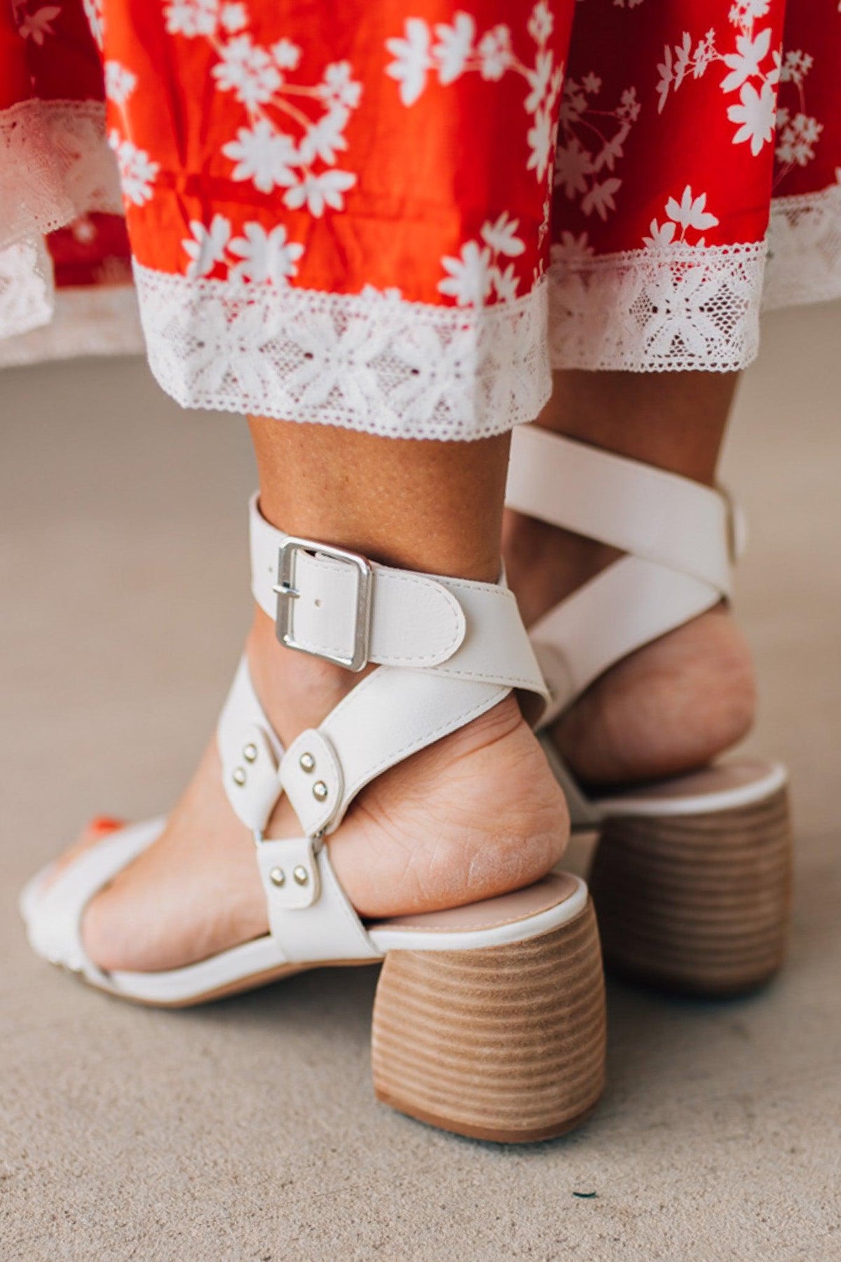 Brie Wrap Around Heels