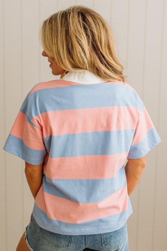 Brielle Contrast Polo