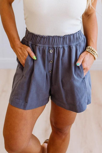 Button Down Boxer Shorts
