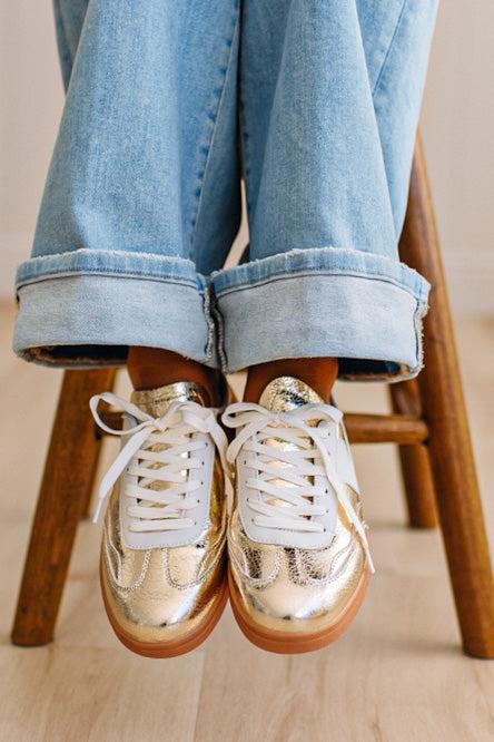 Cari Slip On Sneakers | Gold