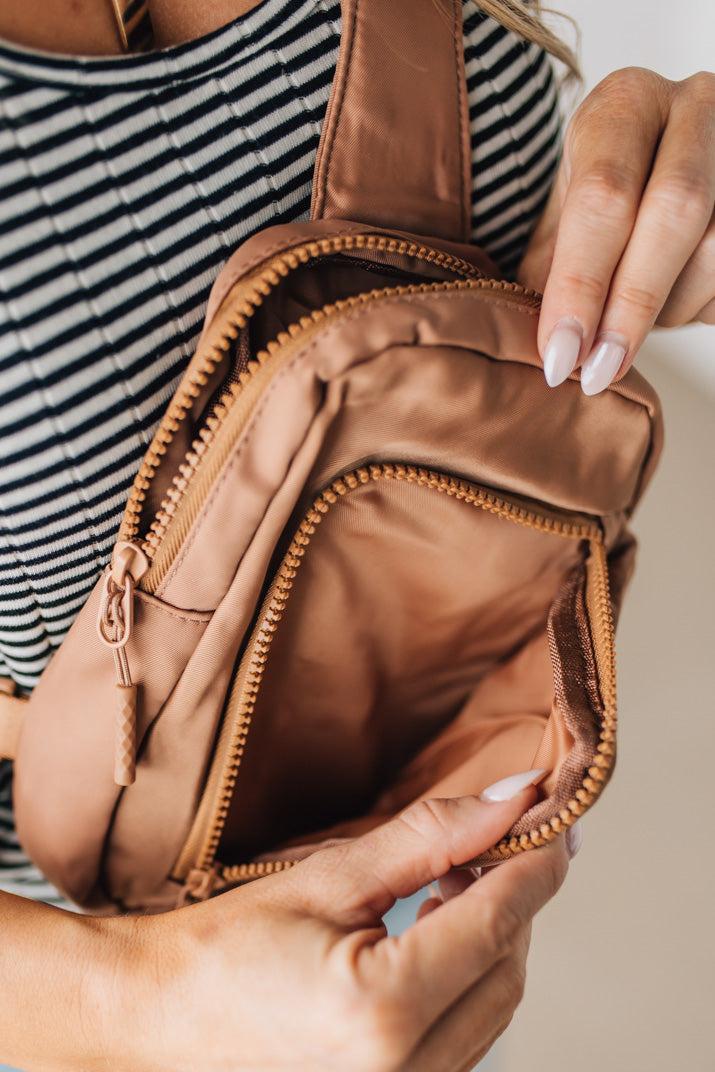 Caroline Crossbody Bag | Caramel