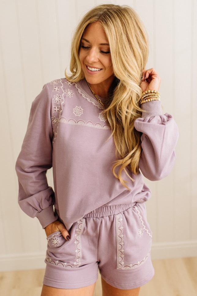 Chloie Embroidered Short Set