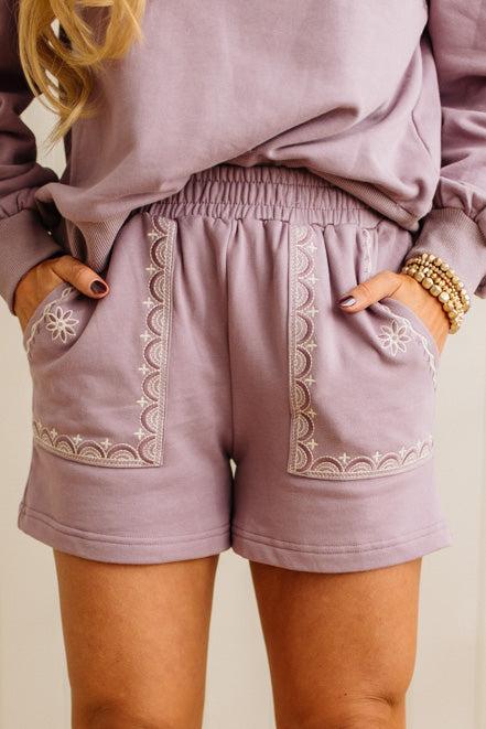 Chloie Embroidered Short Set