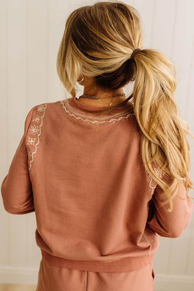 Chloie Embroidered Short Set