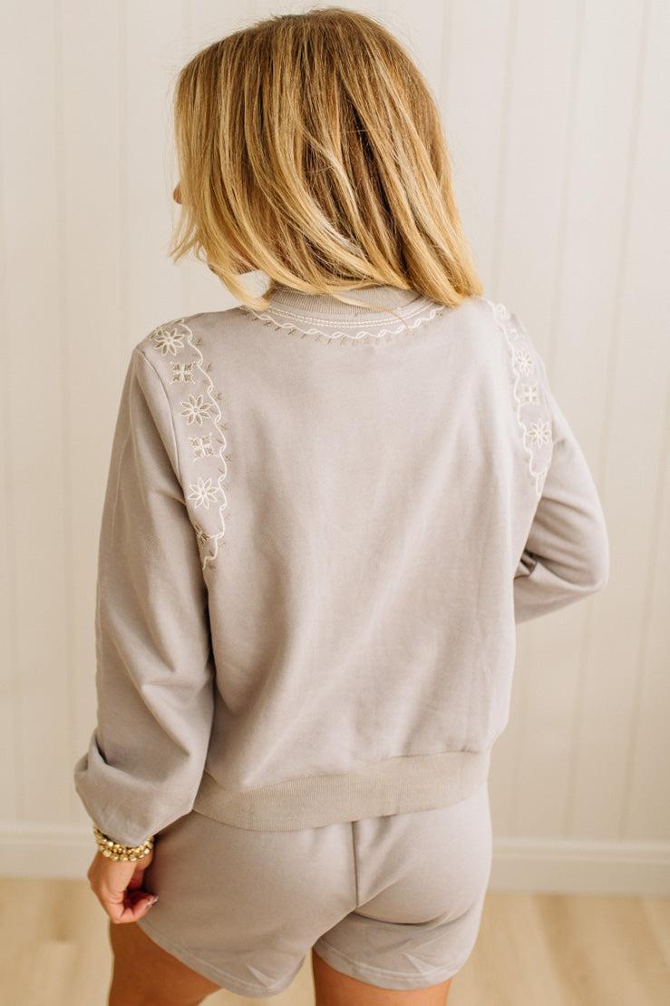 Chloie Embroidered Short Set