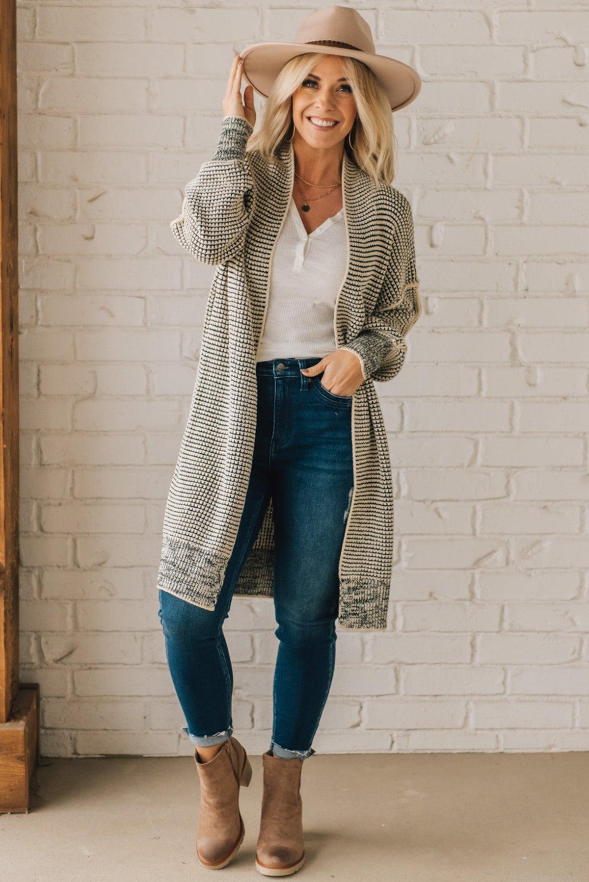 Chunky Knit Oversized Cardigan