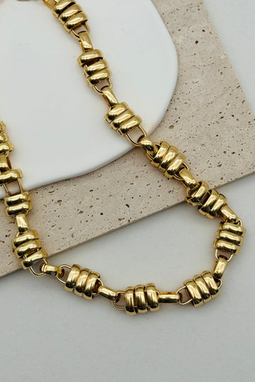 Chunky Linked Necklace