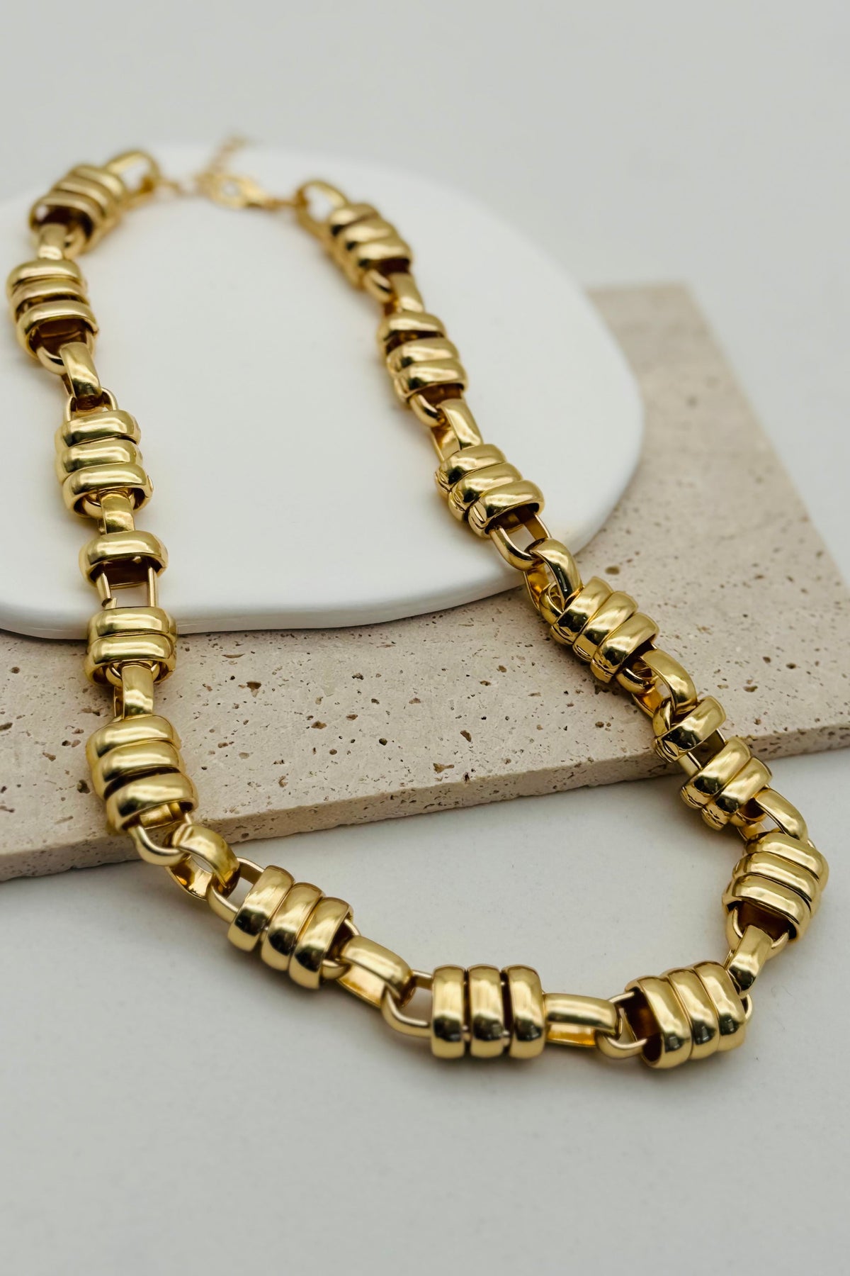 Chunky Linked Necklace