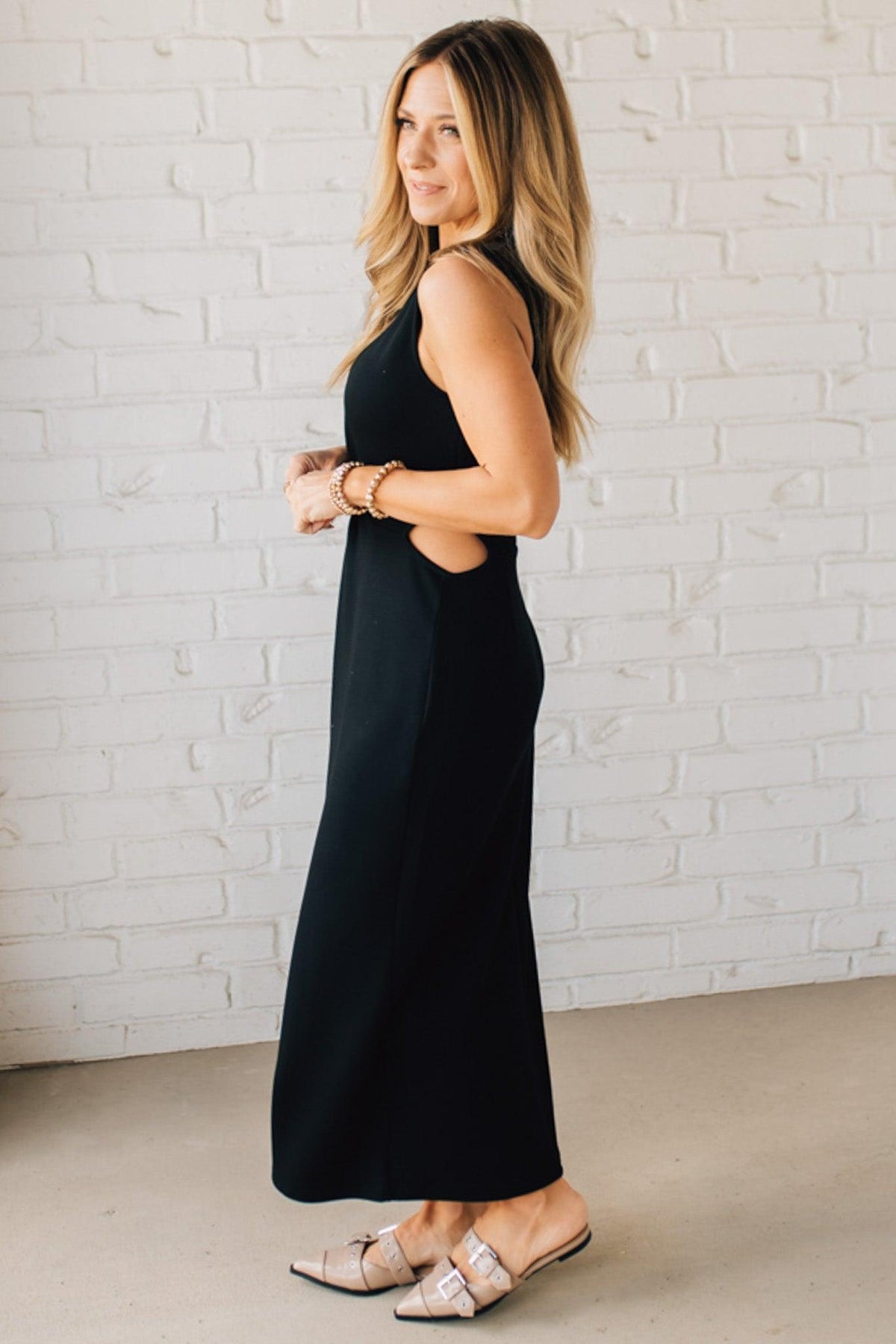 Cleo Cut Out Detail Maxi