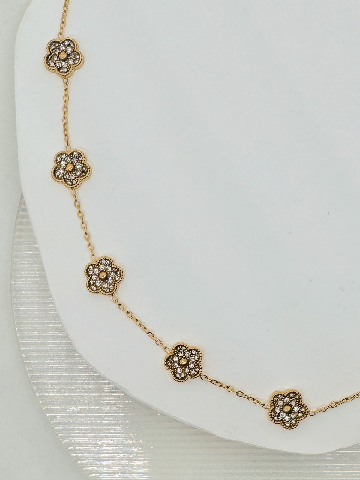 Flower Charm Bracelet