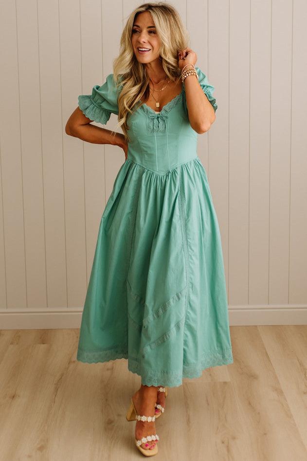 Colette Corset Style Maxi Dress