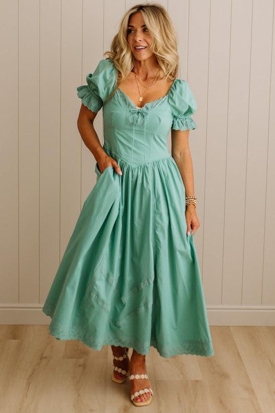Colette Corset Style Maxi Dress