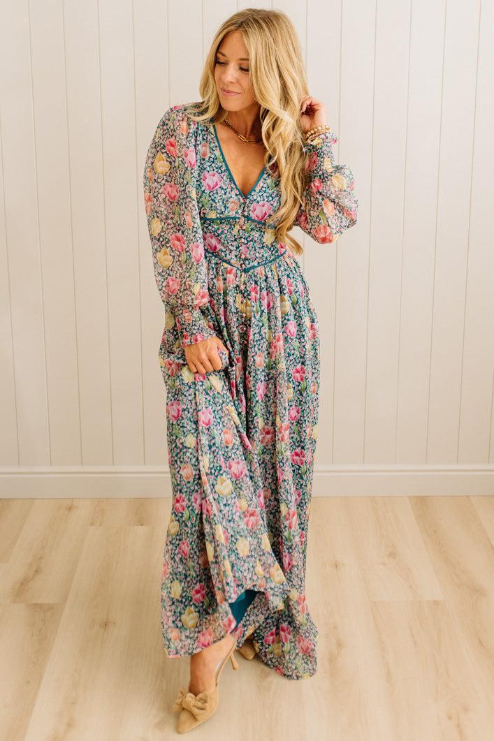 Cosette Floral Maxi Dress