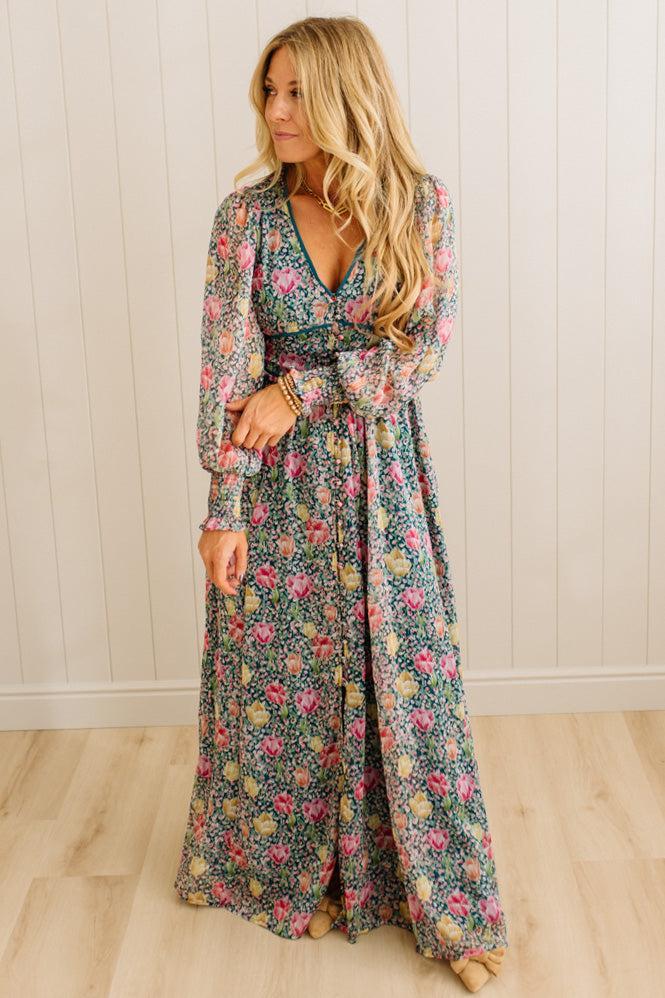 Cosette Floral Maxi Dress