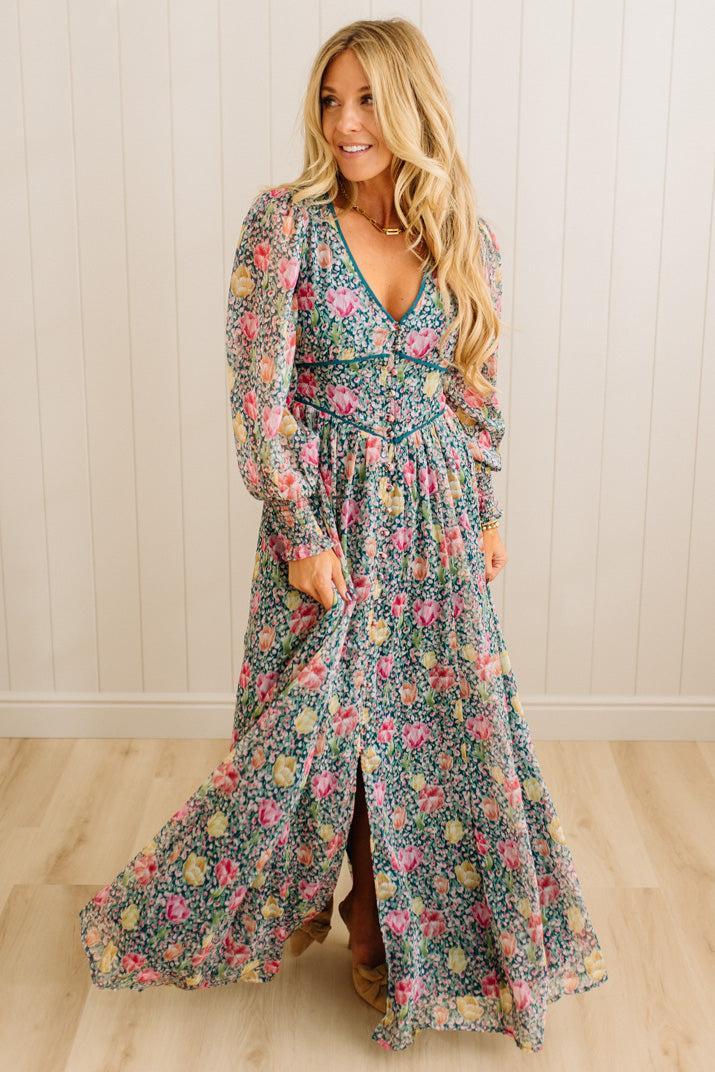 Cosette Floral Maxi Dress
