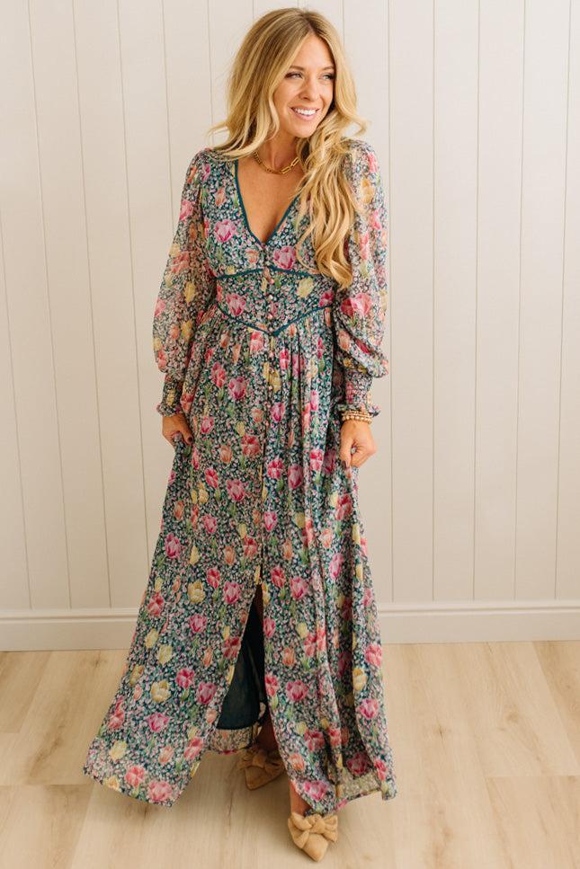 Cosette Floral Maxi Dress