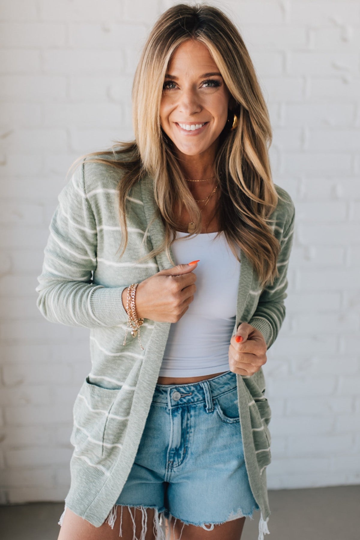 Don't Miss It Striped Cardigan