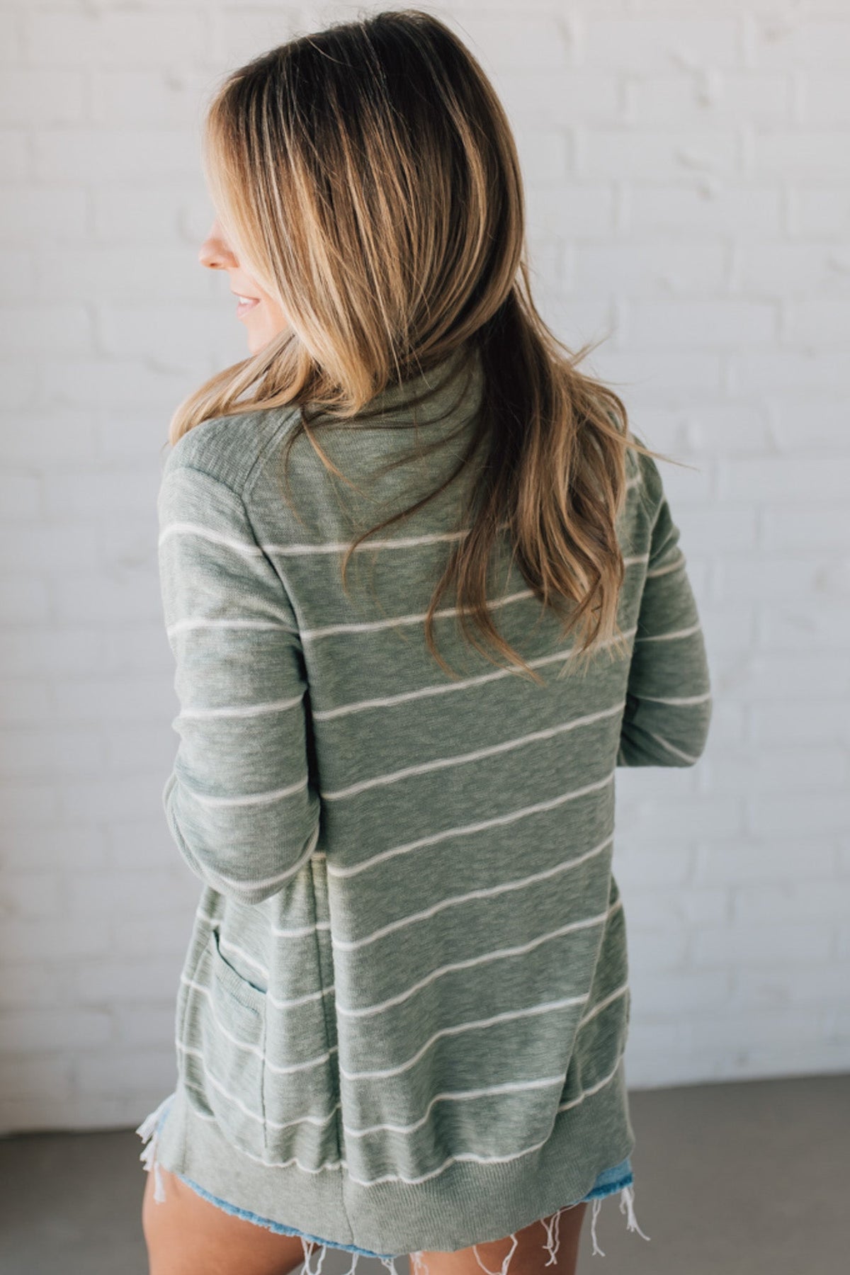 Don't Miss It Striped Cardigan
