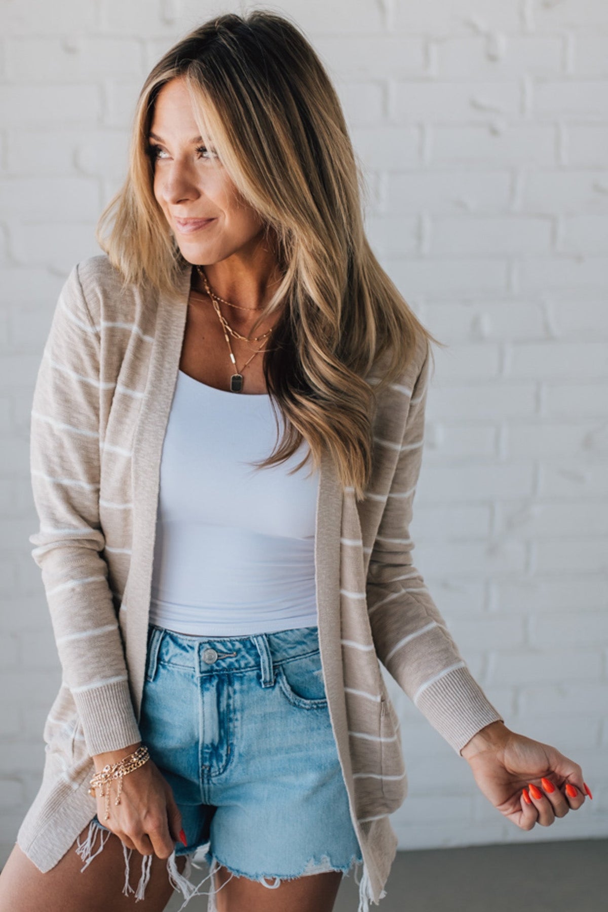 Don't Miss It Striped Cardigan
