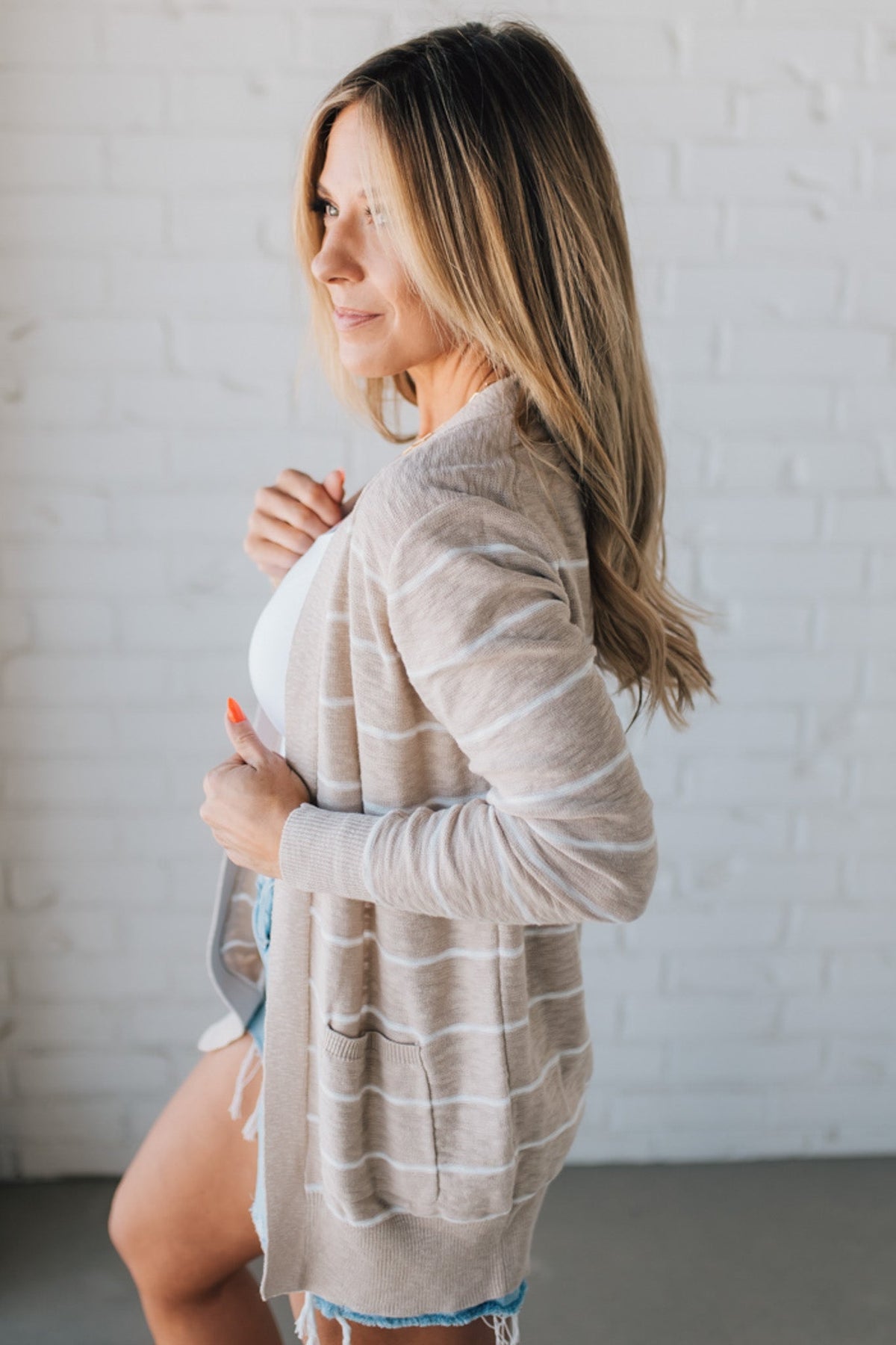 Don't Miss It Striped Cardigan